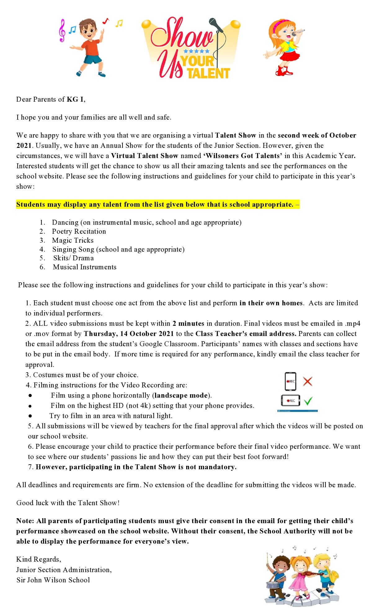 KG-I--Talent-Show-Notice 29-09-2021