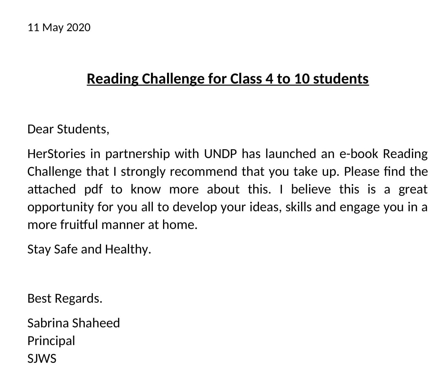 Reading-Challenge-11-May-letter