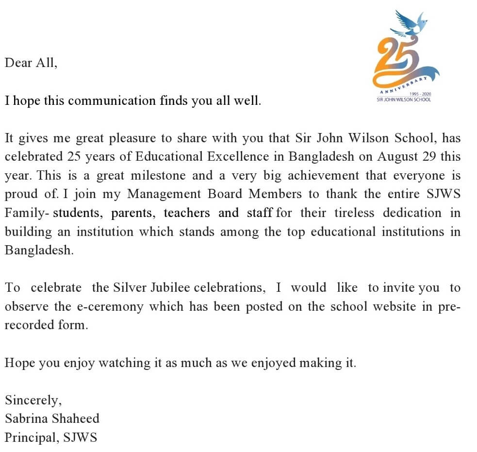 Silver Jubilee of SJWS-notice-edited