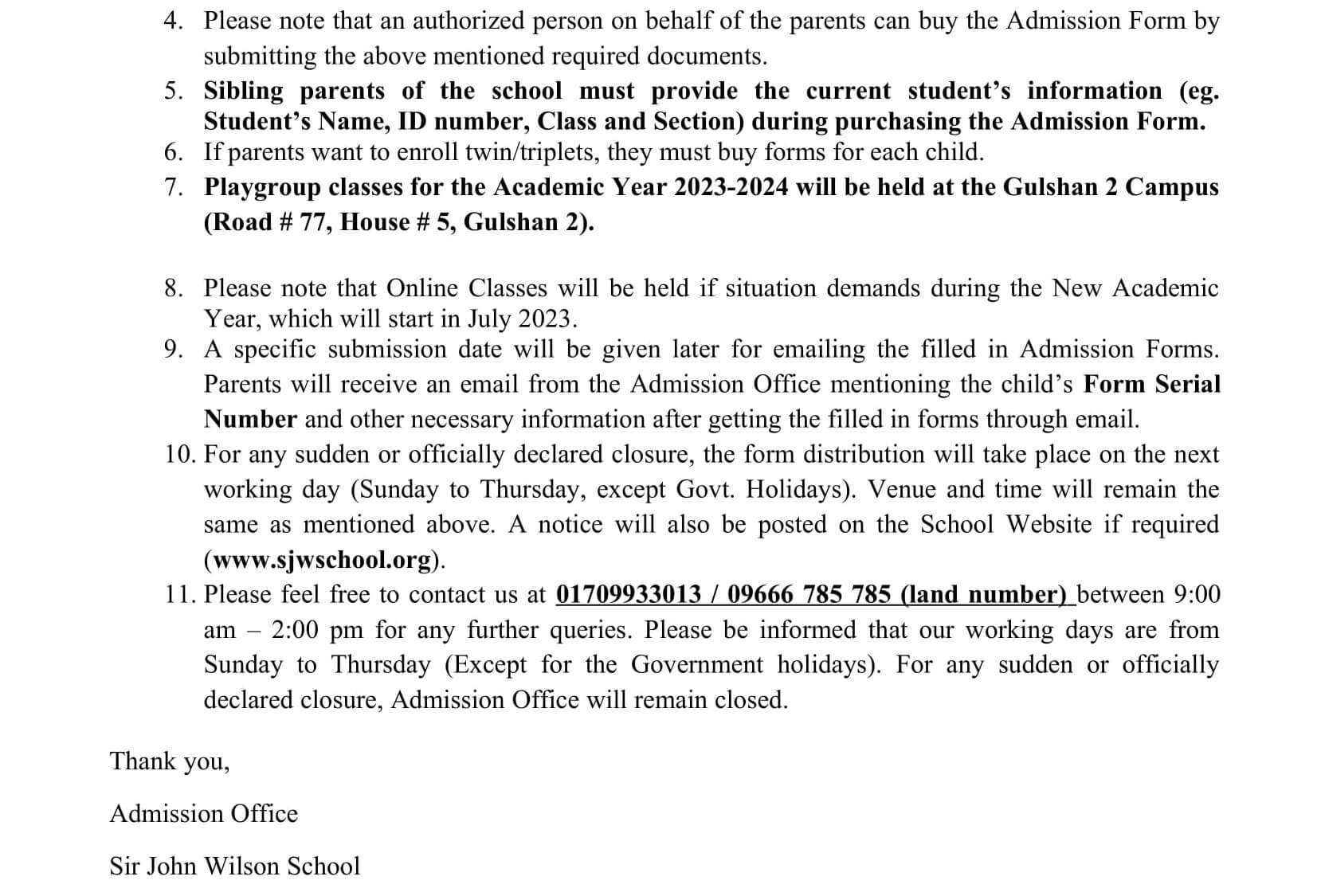 2nd Slot PG Form Distribution 2023-24-2