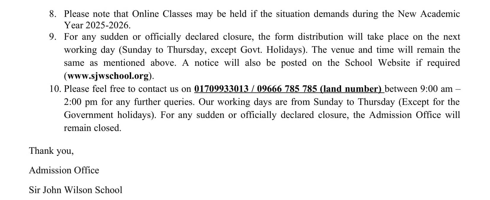 Notice for PG Admission 2025-26 Final-2