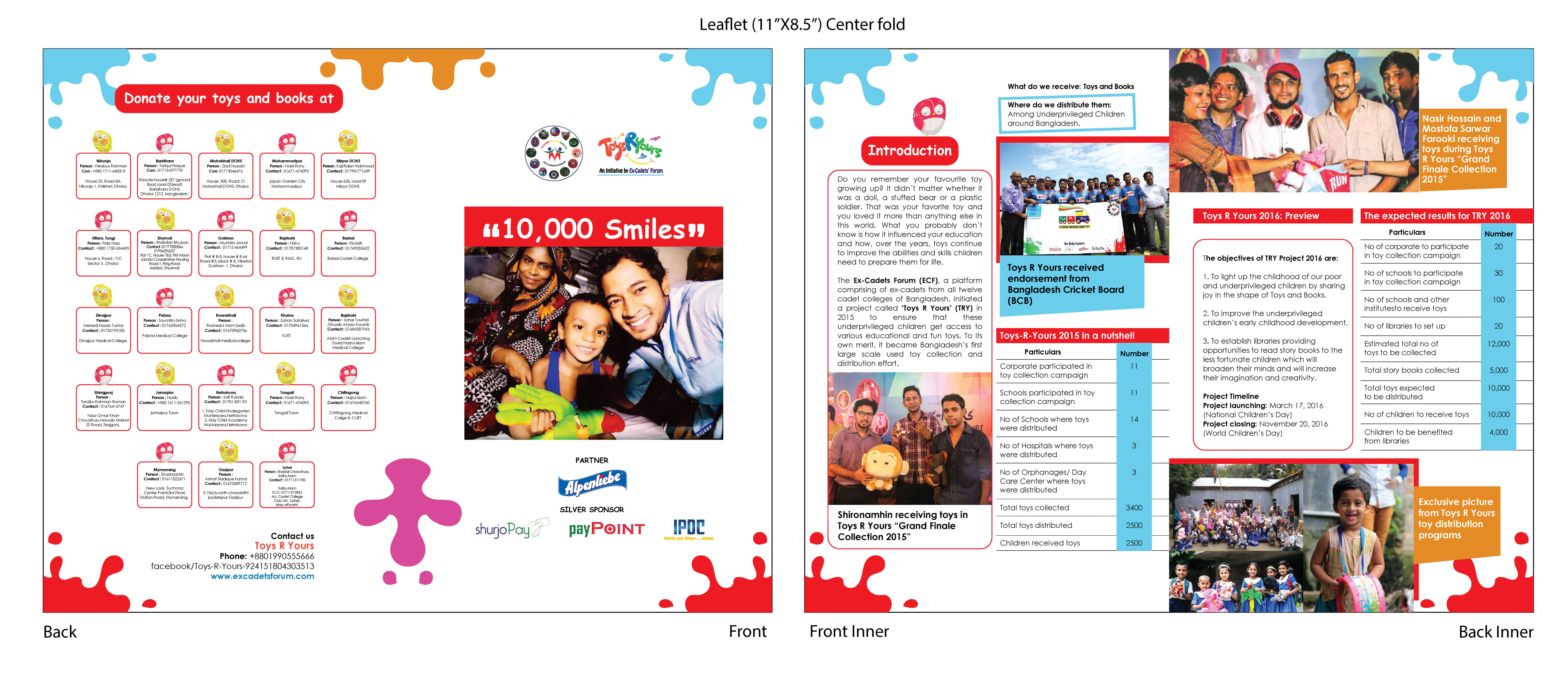 Toys-R-Yours Leaflet
